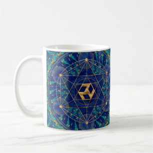 Antahkarana, Ornament der Heiligen Geometrie Kaffeetasse
