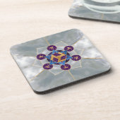 Antahkarana Ornament Getränkeuntersetzer (Linke Seite)