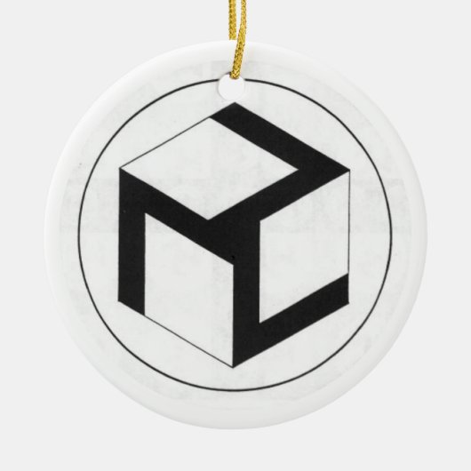 Antahkarana: Weiblich Keramikornament (Vorne)