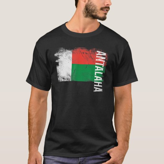 Antalaha Madagascar Flag für madagassische Männer  T-Shirt (Vorderseite)