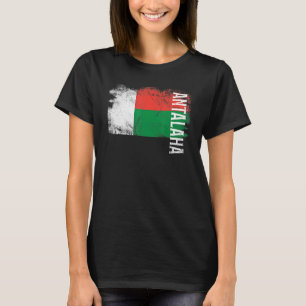 Antalaha Madagascar Flag für madagassische Männer  T-Shirt