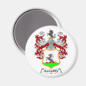Antalffy, Ungarische Wappenrübe Magnet (Vorderseite/Rückseite)