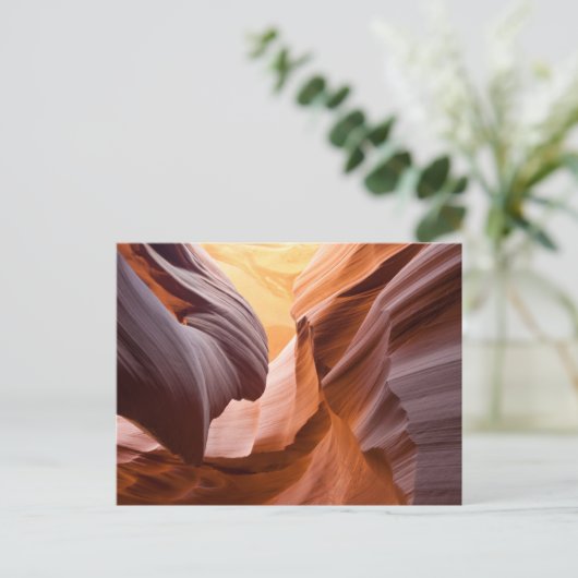 Antalope Canyon Postkarte (Stehend Vorderseite)