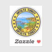 Antalya Aufkleber (Blatt)