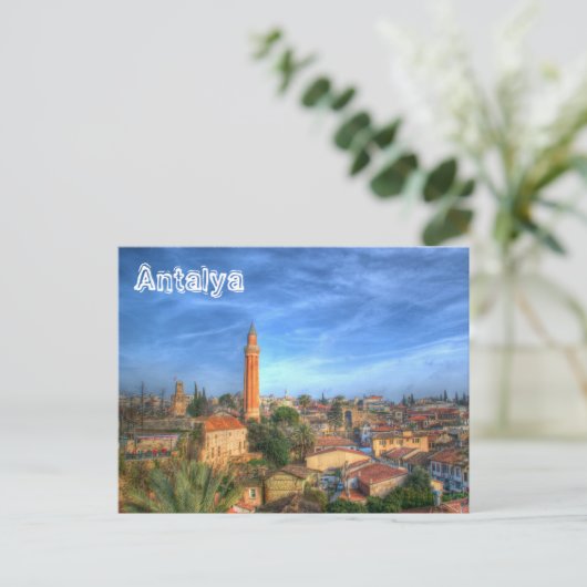 Antalya Postkarte (Stehend Vorderseite)