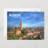 Antalya Postkarte (Vorne/Hinten)