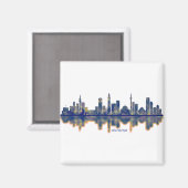 Antalya Skyline Magnet (Vorderseite/Rückseite)