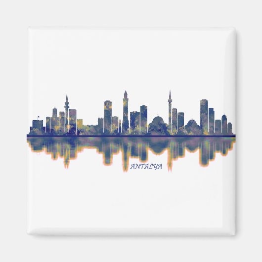 Antalya Skyline Magnet (Vorne)