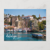 Antalya, Türkei: Altstadt Marina Postkarte (Vorderseite)