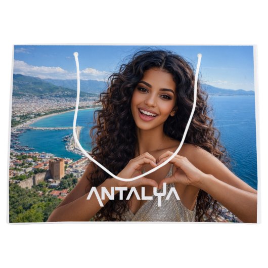 ANTALYA - TÜRKEI GROßE GESCHENKTÜTE (Vorderseite)