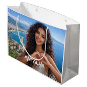ANTALYA - TÜRKEI GROßE GESCHENKTÜTE (Rückseite Schrägansicht)