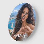 ANTALYA - TÜRKEI GROßE WANDUHR (Winkel)
