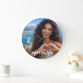 ANTALYA - TÜRKEI GROßE WANDUHR (Zuhause)