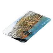 Antalya Türkei Küstensicht Magnet (Linke Seite)