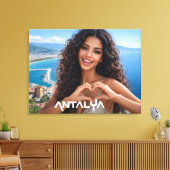 ANTALYA - TÜRKEI LEINWANDDRUCK (Insitu (Wohnzimmer))