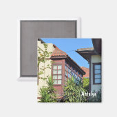 Antalya, Türkei Magnet (Vorderseite/Rückseite)