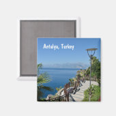 Antalya, Türkei Magnet (Vorderseite/Rückseite)