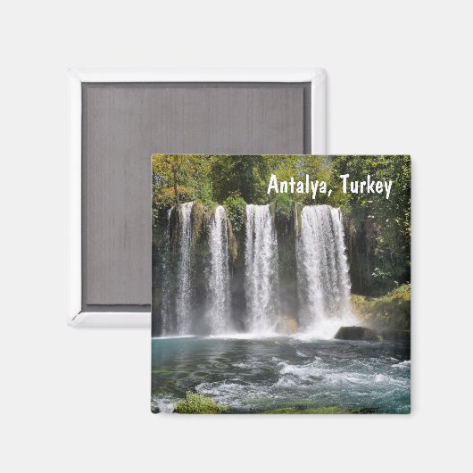 Antalya, Türkei Magnet (Vorderseite/Rückseite)