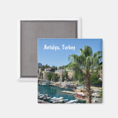 Antalya, Türkei Magnet (Vorderseite/Rückseite)