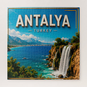 Antalya Türkei Mittelmeer Küste Historische Reise Puzzle