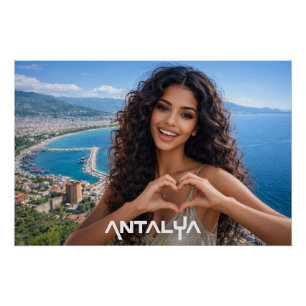 ANTALYA - TÜRKEI POSTER