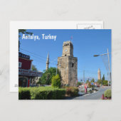 Antalya, Türkei Postkarte (Vorne/Hinten)