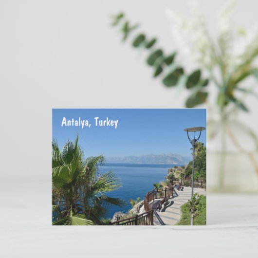 Antalya, Türkei Postkarte (Stehend Vorderseite)
