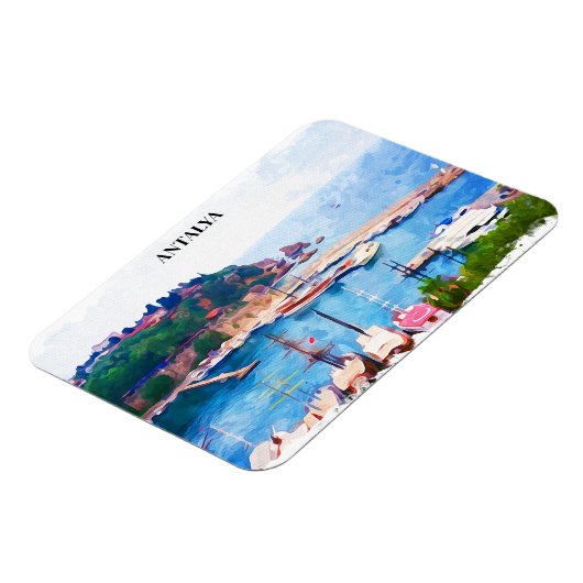 Antalya Turkey Panorama View Magnet (Linke Seite)