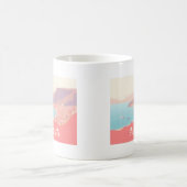 Antalya Turkey Pastel Travel Kaffeetasse (Mittel)