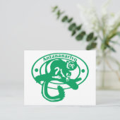 Antananarivo-Briefmarke Postkarte (Stehend Vorderseite)