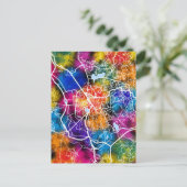 Antananarivo Madagascar Karte (Stehend Vorderseite)