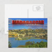 Antananarivo (Tana), Madagaskar Postkarte (Vorne/Hinten)