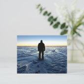 Antarctic Sunset Postkarte (Stehend Vorderseite)