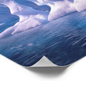 Antarctica. Antarktis Poster (Ecke)