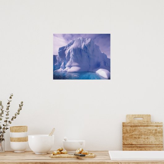 Antarctica. Antarktis Poster (Küche)