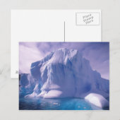 Antarctica. Antarktis Postkarte (Vorne/Hinten)