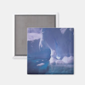 Antarctica. Antarktische Eisen 3 Magnet (Vorderseite/Rückseite)