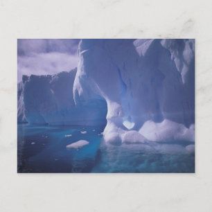Antarctica. Antarktische Eisen 3 Postkarte