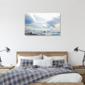 Antarctica. Brown Bluff. Lenticularwolken Leinwanddruck (Insitu (Schlafzimmer))
