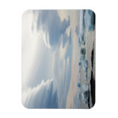 Antarctica. Brown Bluff. Lenticularwolken Magnet (Vertikal)