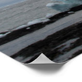 Antarctica. Brown Bluff. Lenticularwolken Poster (Ecke)