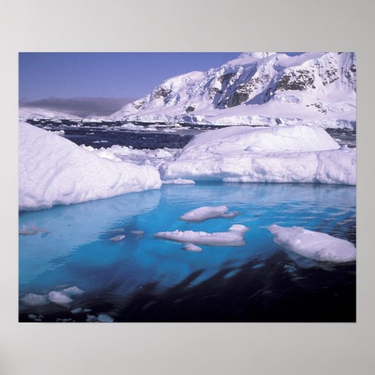 Antarctica. Expedition durch die Eisenkassen 2 Poster (Vorne)