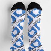 Antarctica Global Warming Climate Change Socken (Oben)