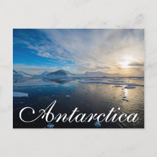 Antarctica. In der Nähe der Insel Adelaide. Gullet Postkarte