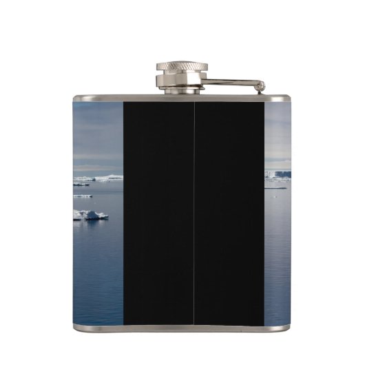 Antarctica landscape flachmann (Rückseite)