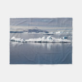 Antarctica landscape fleecedecke (Vorderseite (Horizontal))