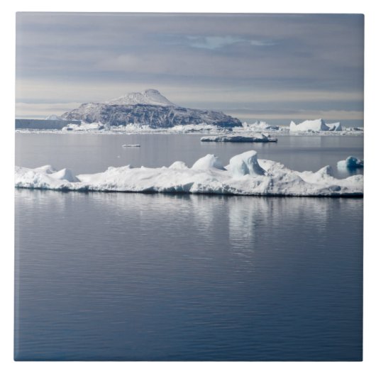 Antarctica landscape fliese (Vorderseite)