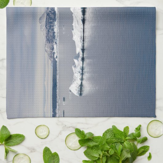 Antarctica landscape geschirrtuch (Gefaltet)