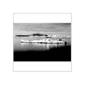 Antarctica landscape gummistempel (Prägung)