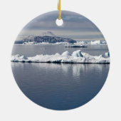 Antarctica landscape keramik ornament (Hinten)